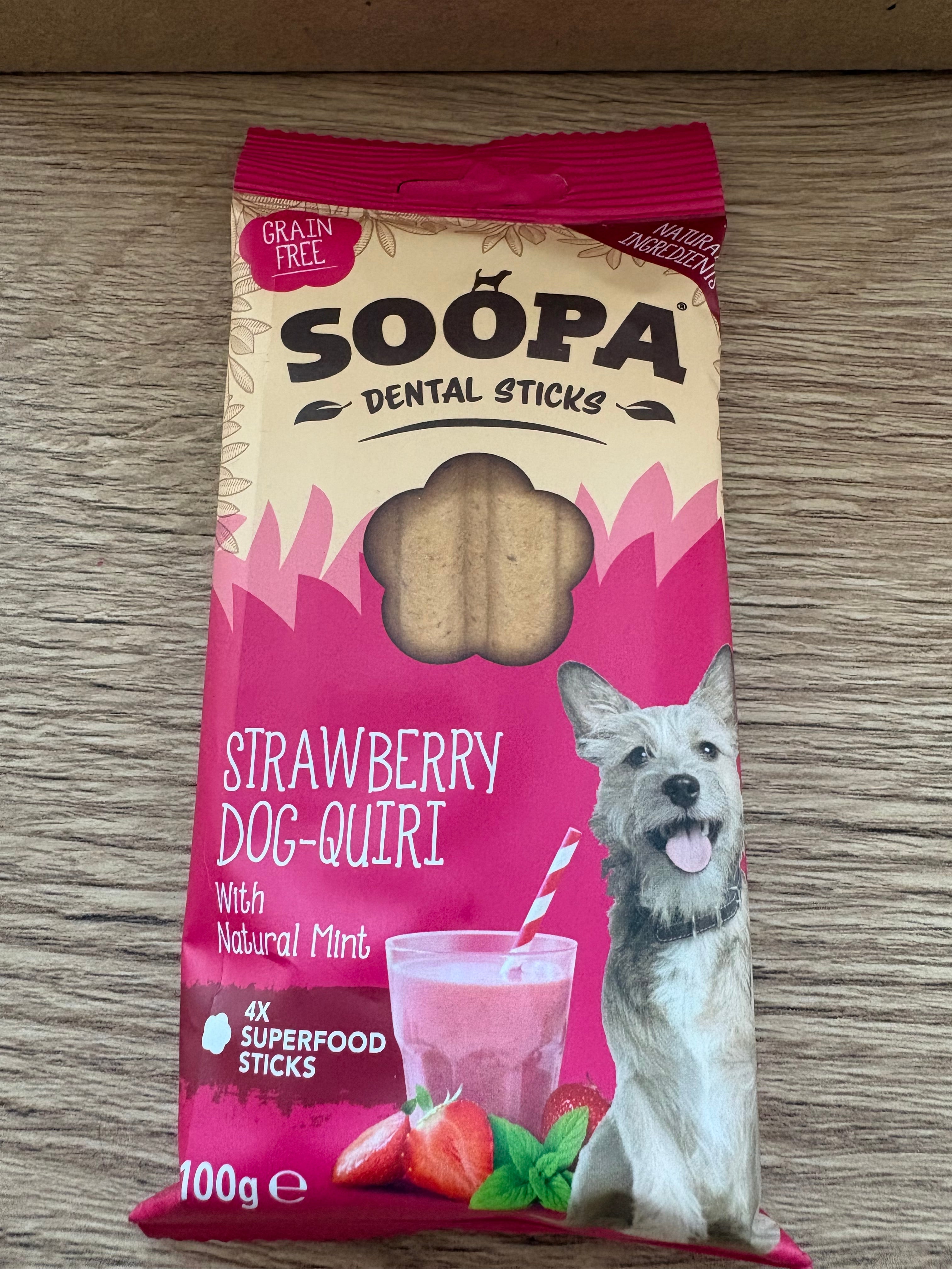 Soopa Strawberry Dog-Quiri