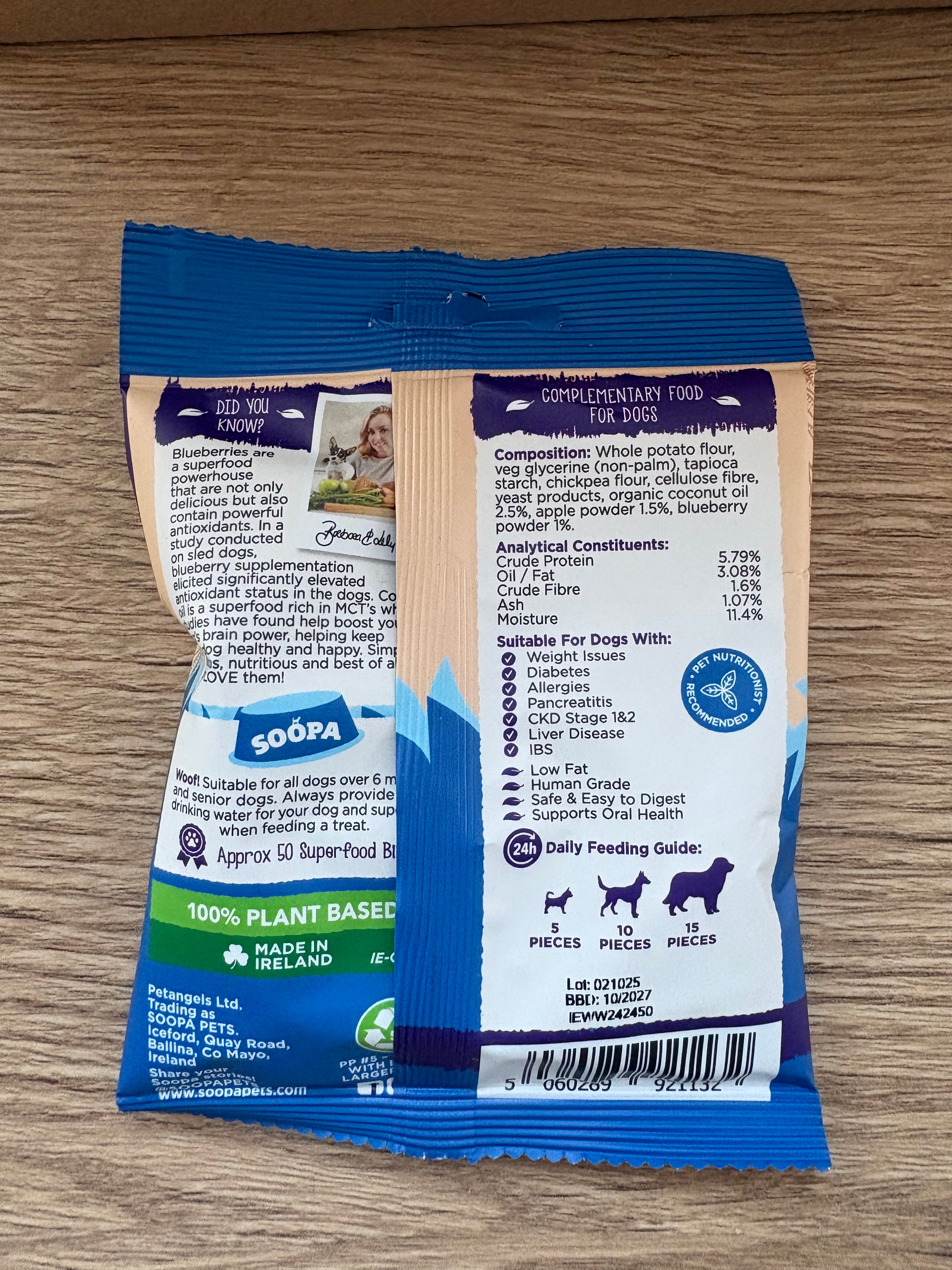 Soopa Apfel&Blaubeere