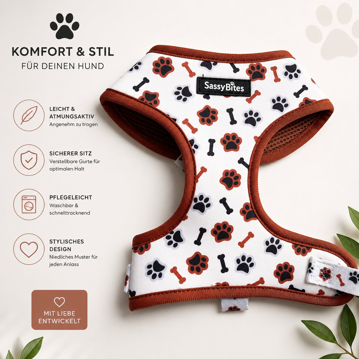 Hundegeschirr Cocoa Paws