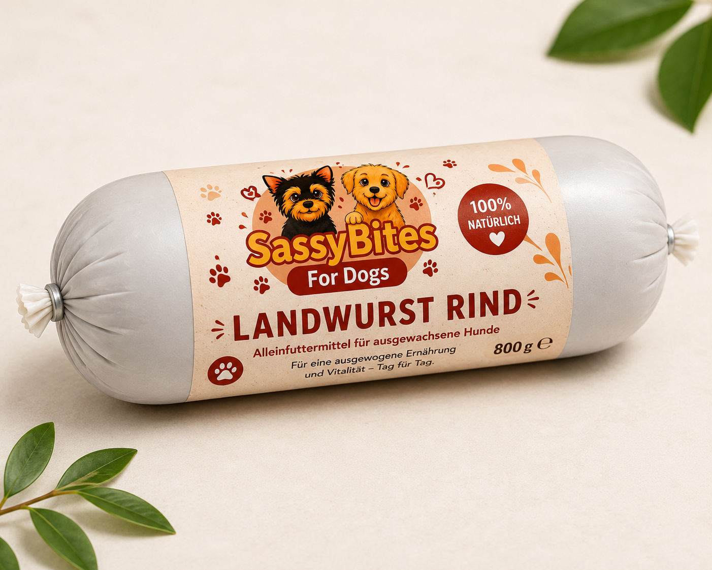 Landwurst Rind 800g