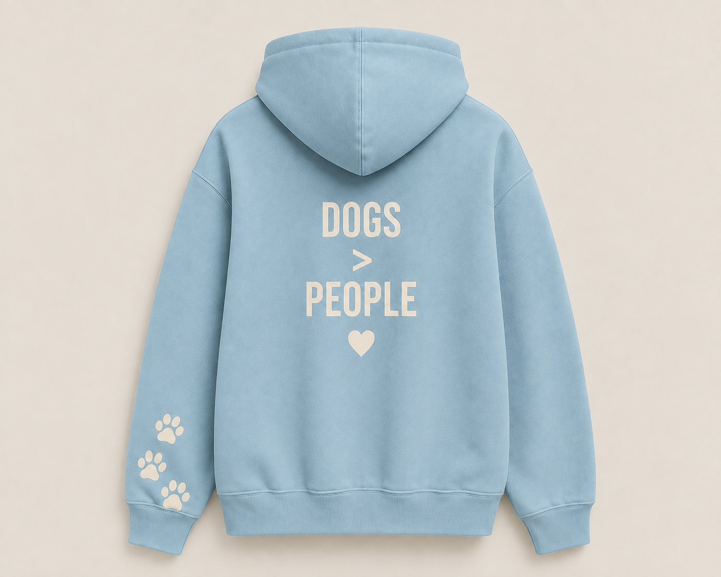 Dogs > People Hoodie
