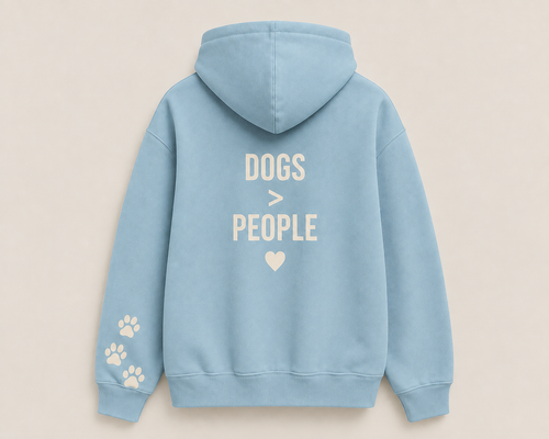 Dogs > People Hoodie