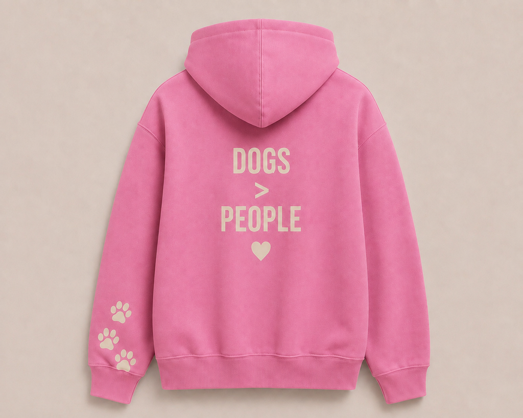 Dogs > People Hoodie