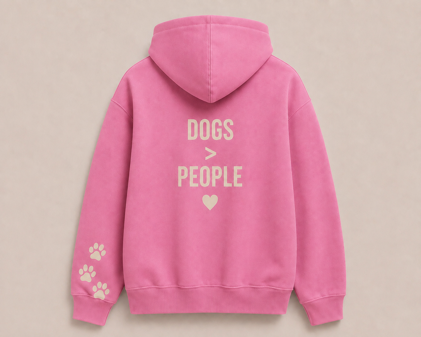 Dogs > People Hoodie