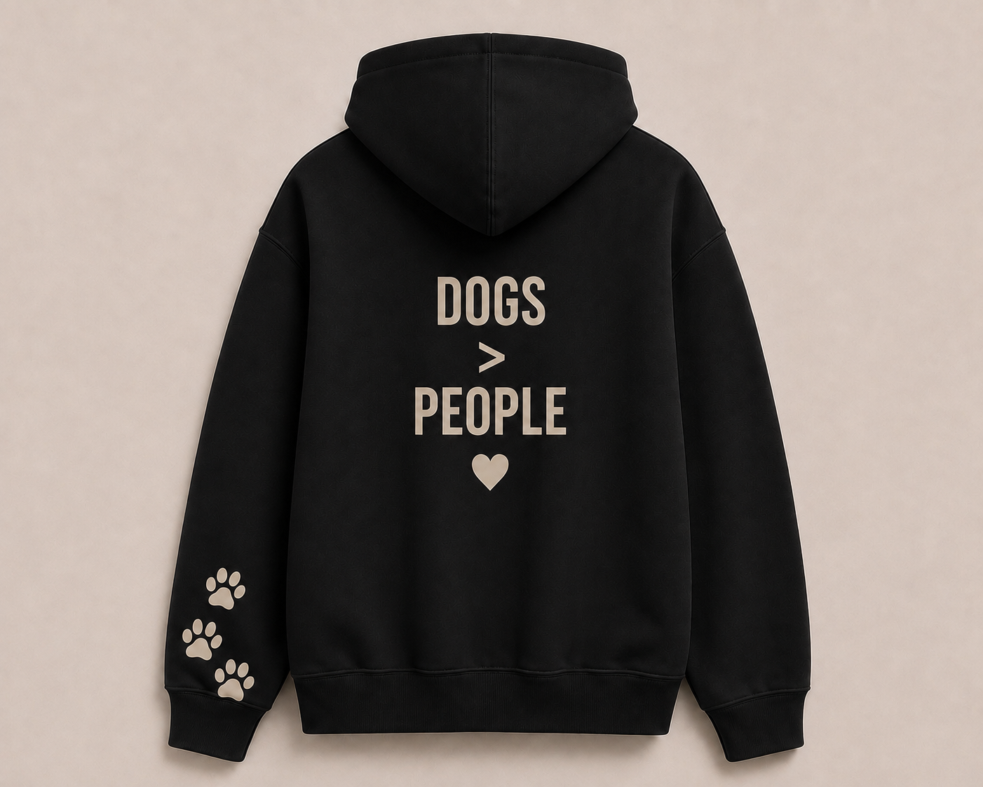 Dogs > People Hoodie