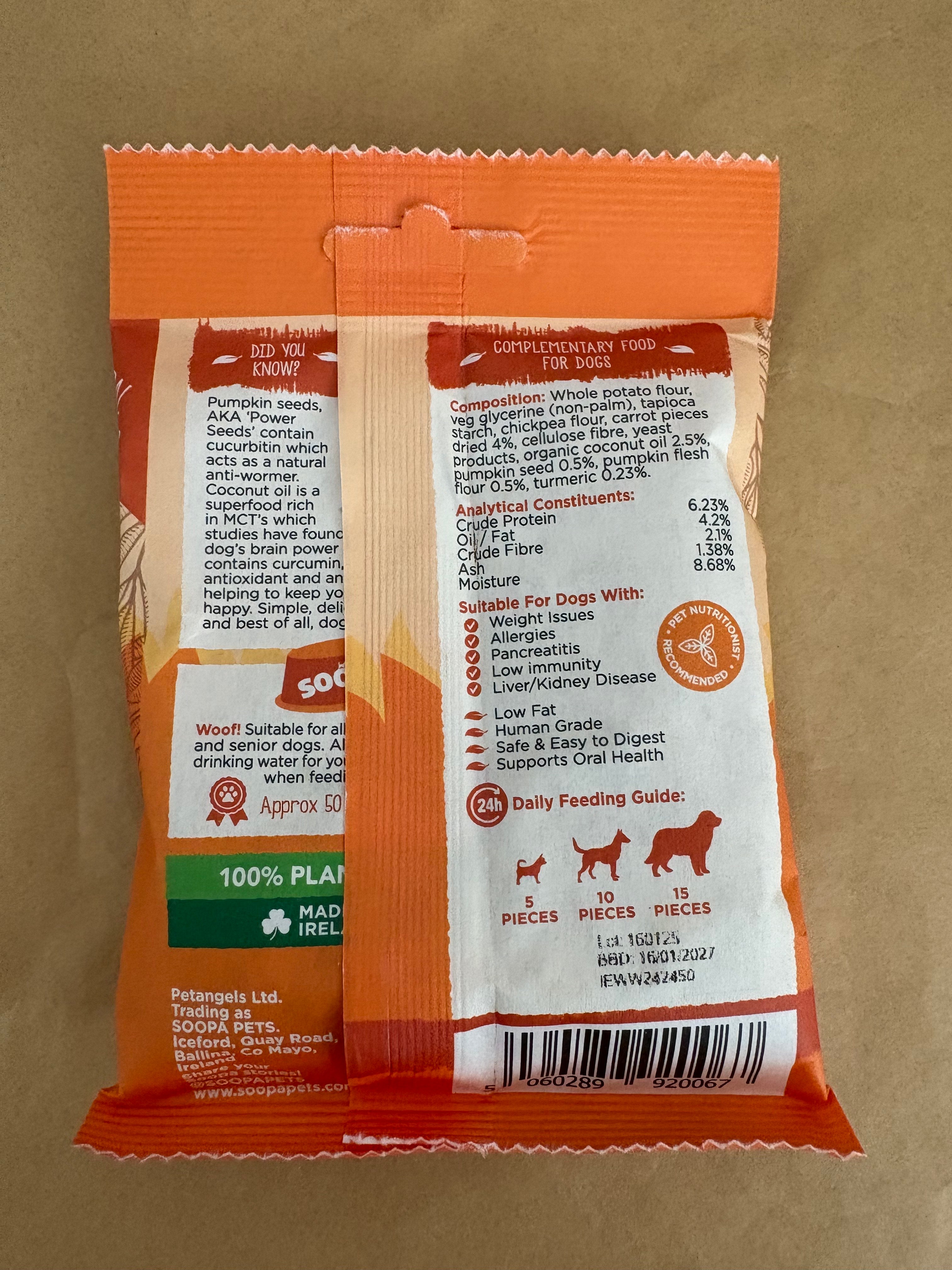 Leckerei Karotten + Kürbis