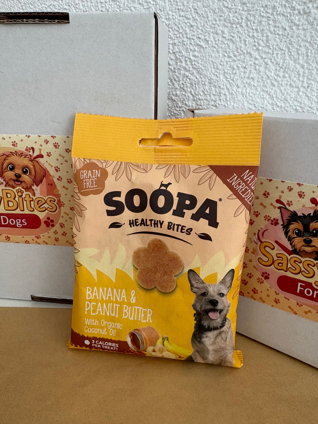 Leckerei Banane + Erdnussbutter