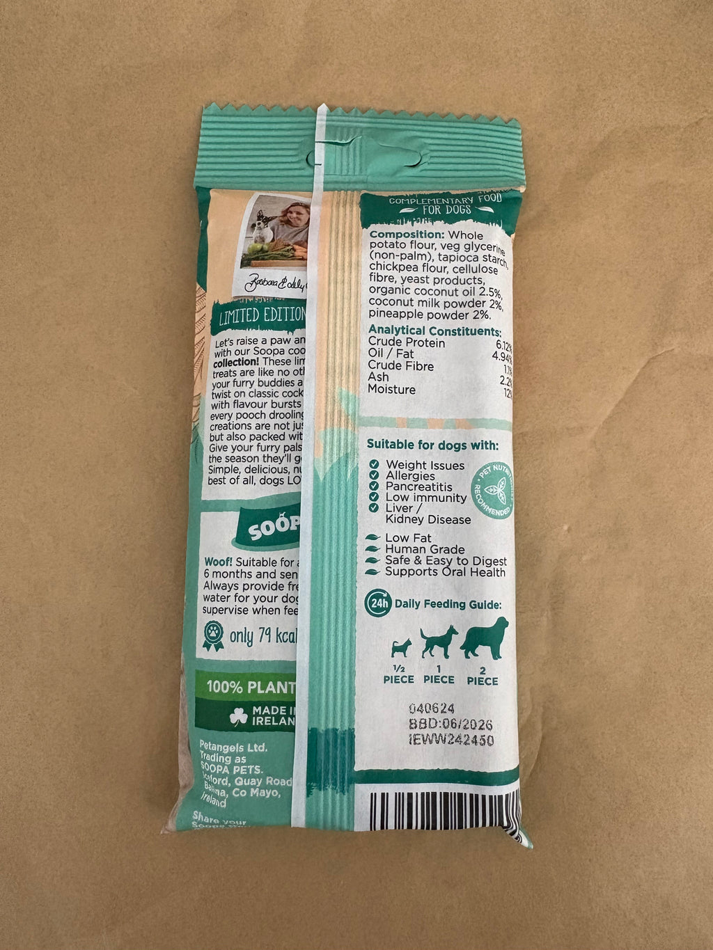 Zahnsticks Paw-Na Colada