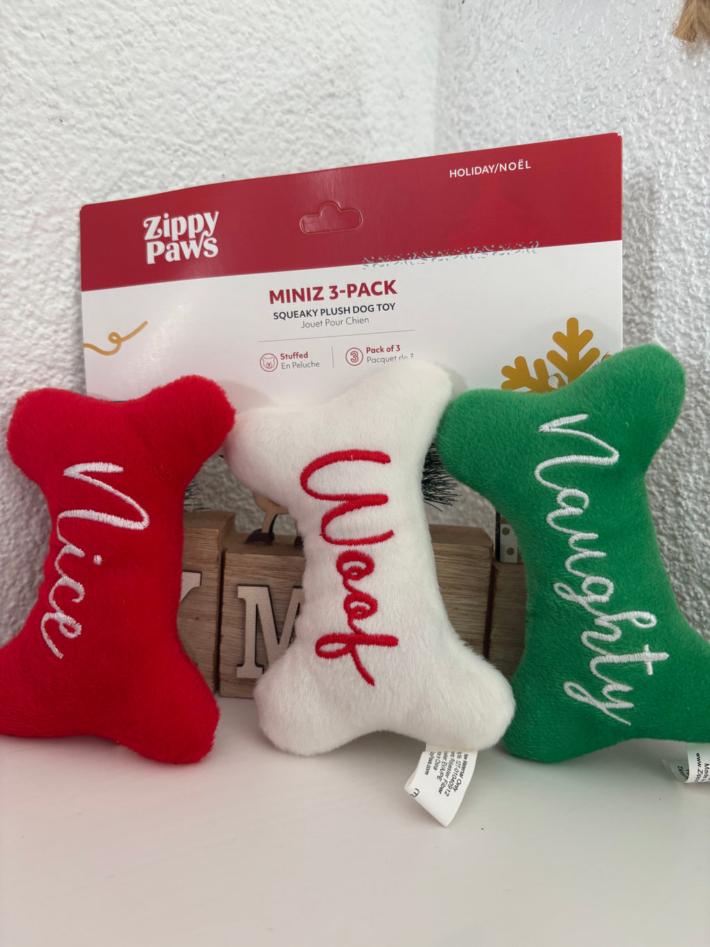 Mini Naughty&Nice Knochen