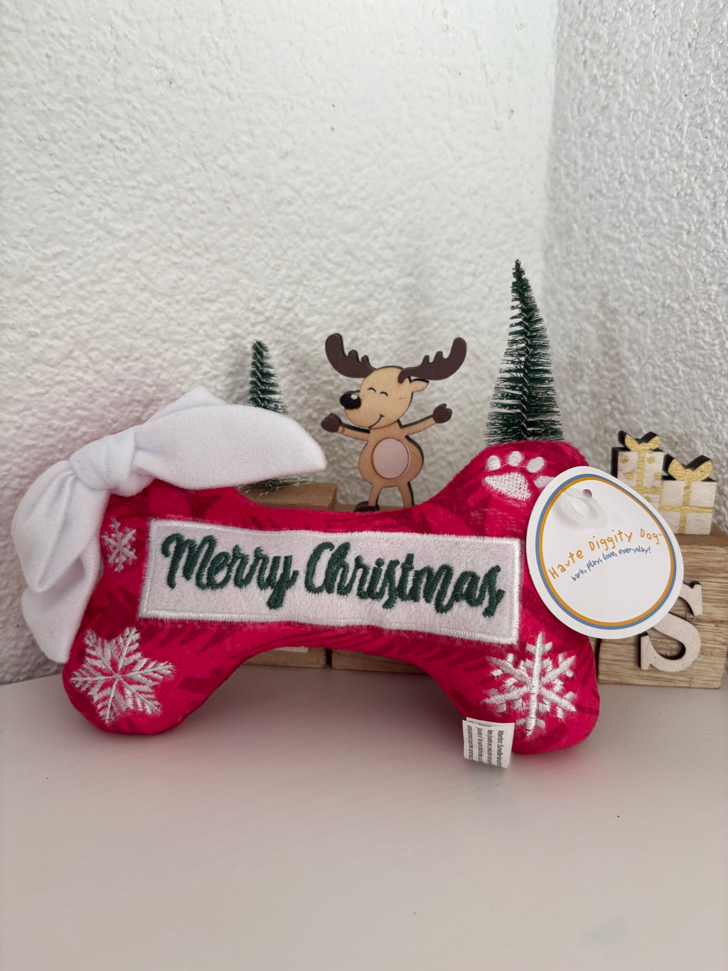 Merry Christmas - Spielzeugknochen