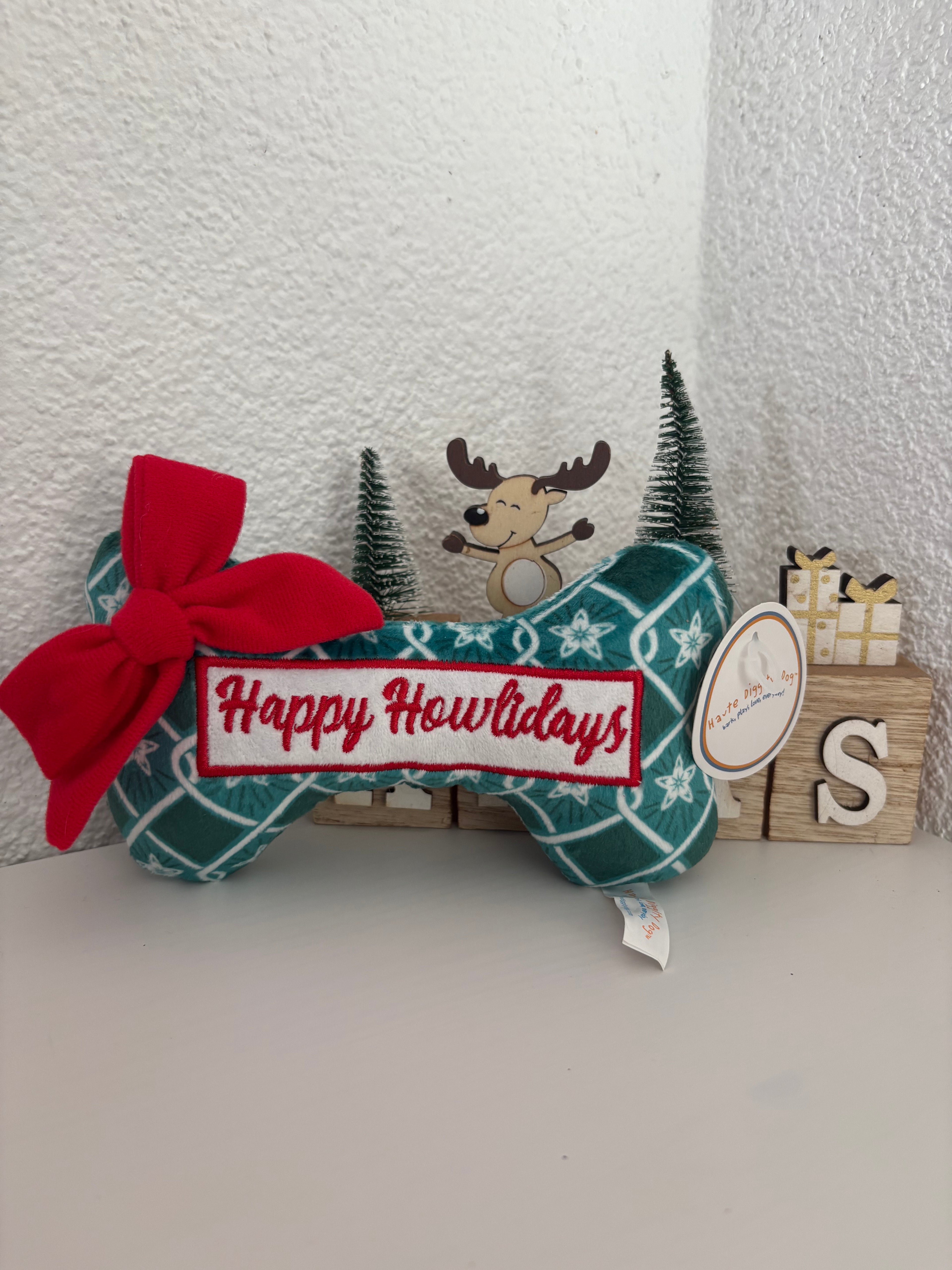 Happy Howlidays - Spielzeugknochen