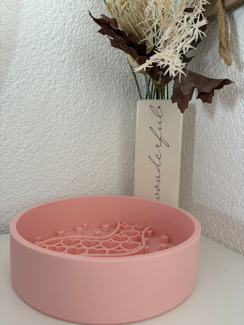 Silikon Slow Feeder - Rosa